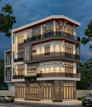 MẪU NHÀ GÓC PHỐ - 02