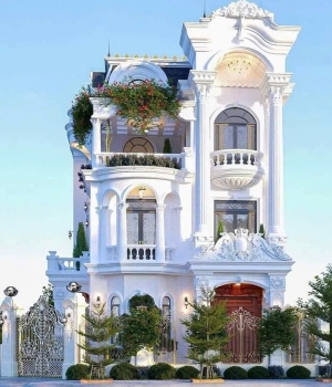 MẪU BIỆT THỰ TÂN CỔ ĐIỂN - 11