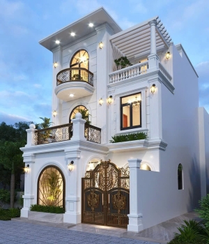 MẪU BIỆT THỰ TÂN CỔ ĐIỂN - 09
