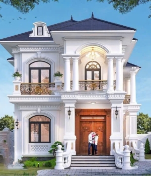 MẪU BIỆT THỰ TÂN CỔ ĐIỂN - 03
