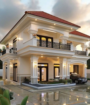 MẪU BIỆT THỰ TÂN CỔ ĐIỂN - 04