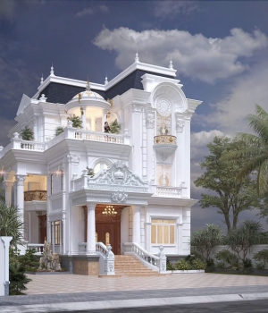 MẪU BIỆT THỰ TÂN CỔ ĐIỂN - 05