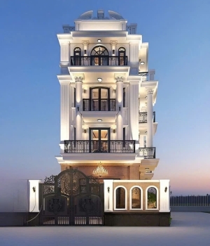 MẪU BIỆT THỰ TÂN CỔ ĐIỂN - 08