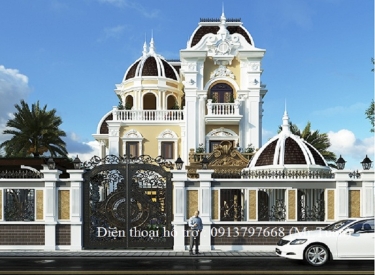 Tìm hiểu về dự án thi công xây dựng biệt thự pháp cao cấp