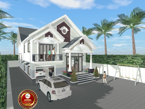 MẪU NHÀ GÁC LỬNG - 01